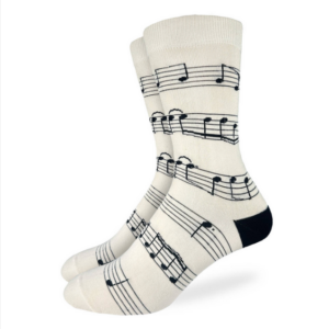 Men's Sheet Music Socks