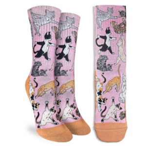 Women's Yoga Cats Socks