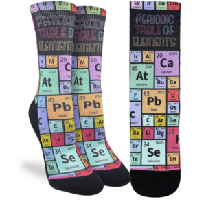 Women's Periodic Table Of Elements Socks